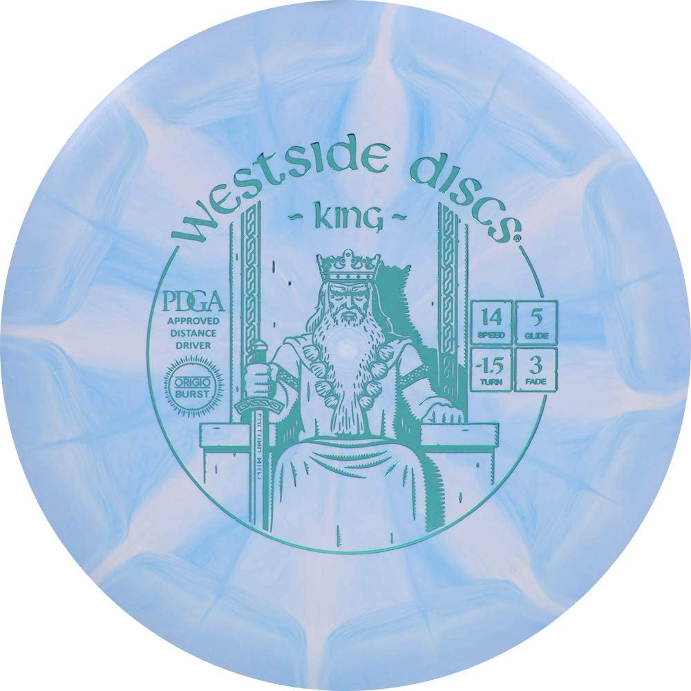 Origio Burst Disc Golf Starter Set, 5-Pack, King, Queen