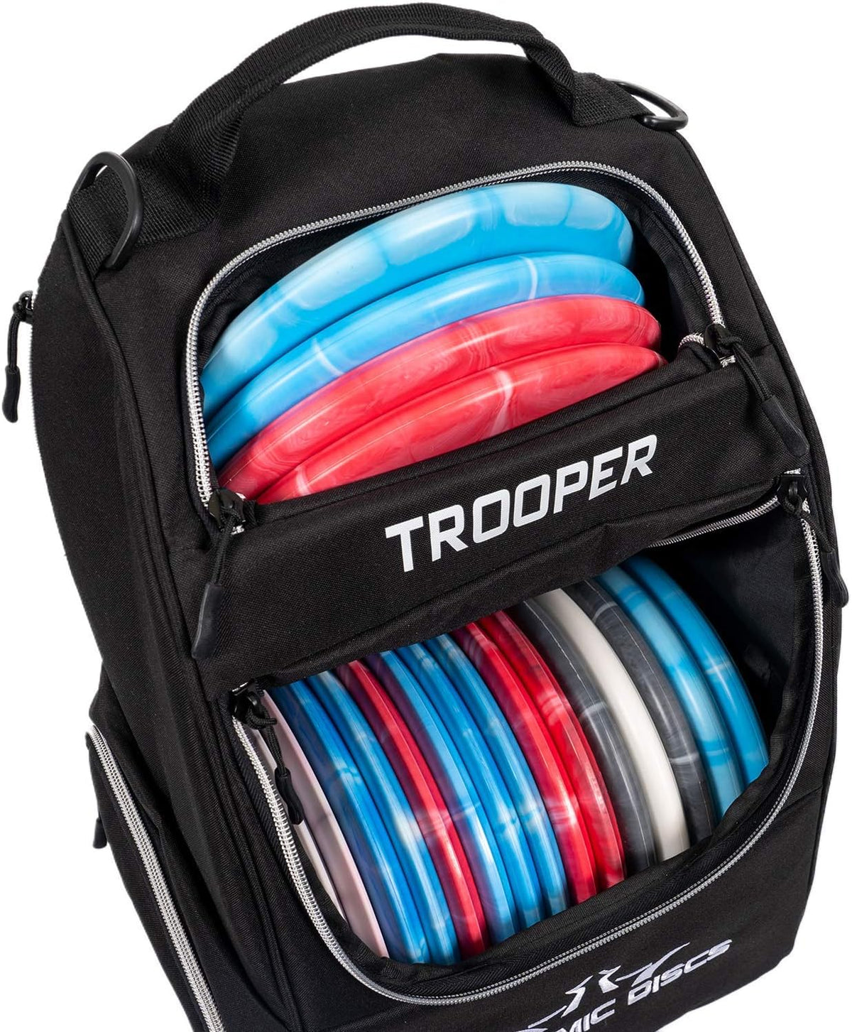 Dynamic Discs Trooper Disc Golf Backpack, Holds 18+ Discs