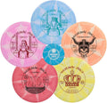Origio Burst Disc Golf Starter Set, 5-Pack, King, Queen