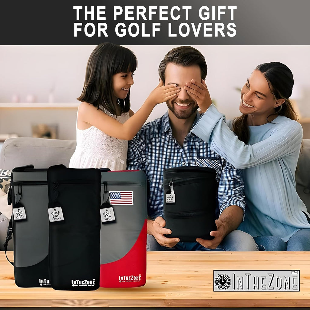 Insulated Slim Golf Bag Cooler with Ice Pack