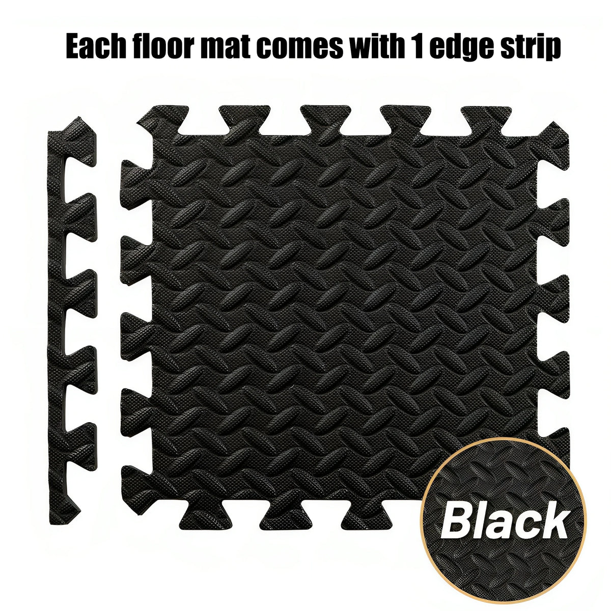 Interlocking EVA Foam Fitness Mats for Gym and Play Areas